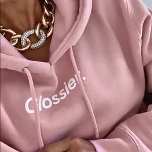 Glossier hoodie